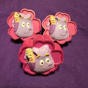 3 Vintage Dora The Explorer Backpack Decorative Drawer pull knobs
